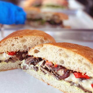 Mushroom & Artichoke "Cheese Steak"
